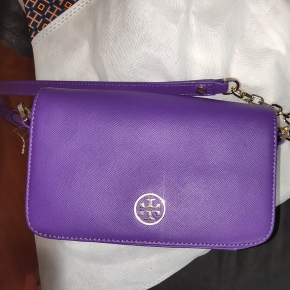 Tory Burch Robinson Chain Mini Bag - Picture 3 of 5